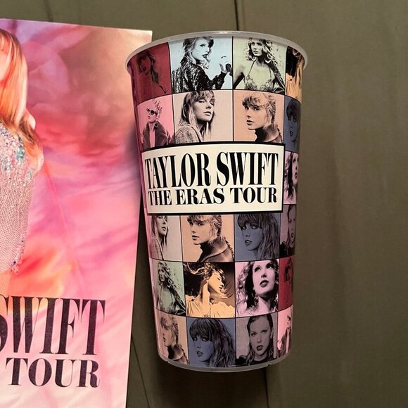 Taylor Swift Eras Tour AMC Regular Drink Cup and Poster - Picture 2 of 4